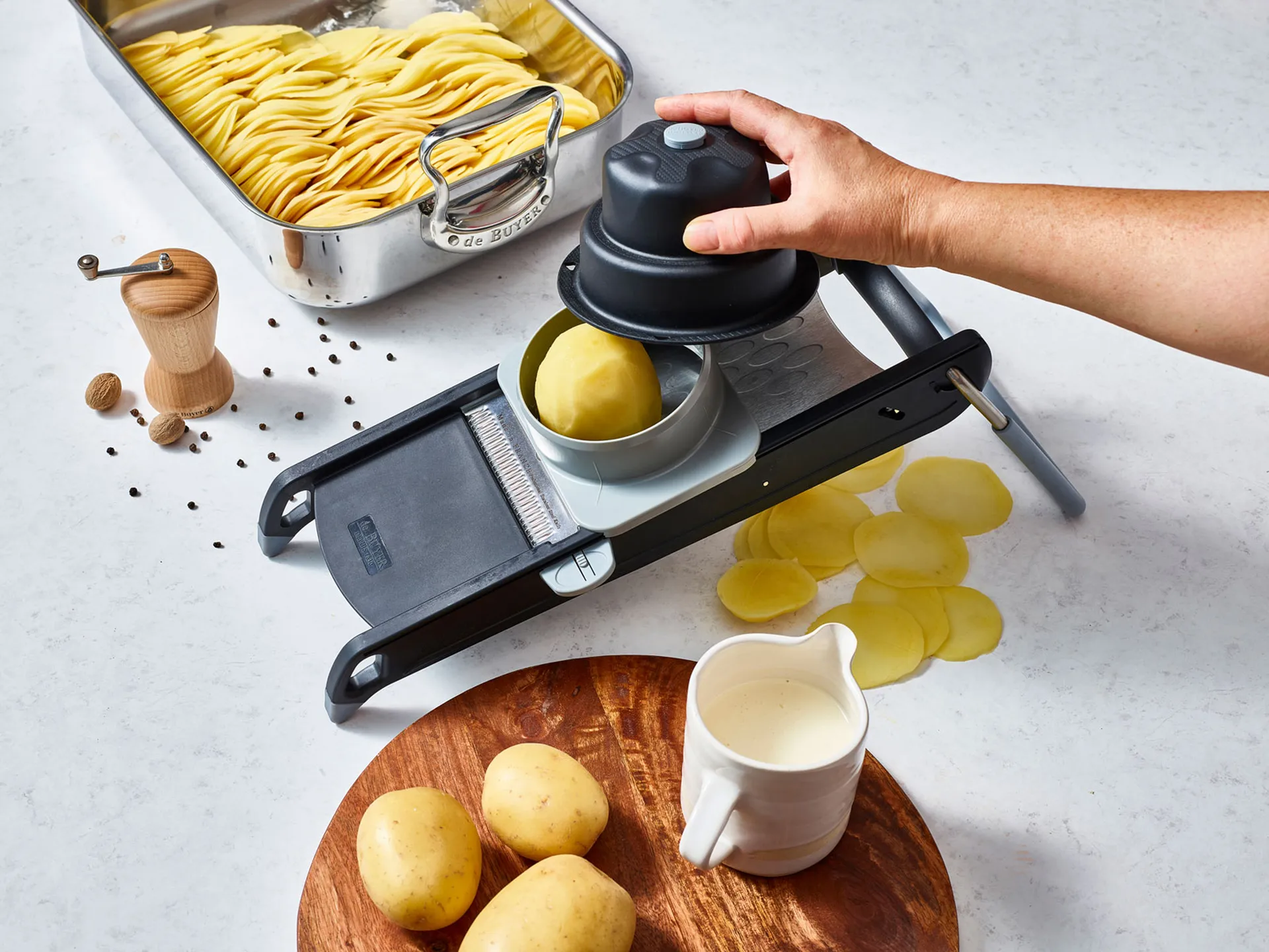 De Buyer Swing Plus μαντολίνο, Μαύρο De Buyer