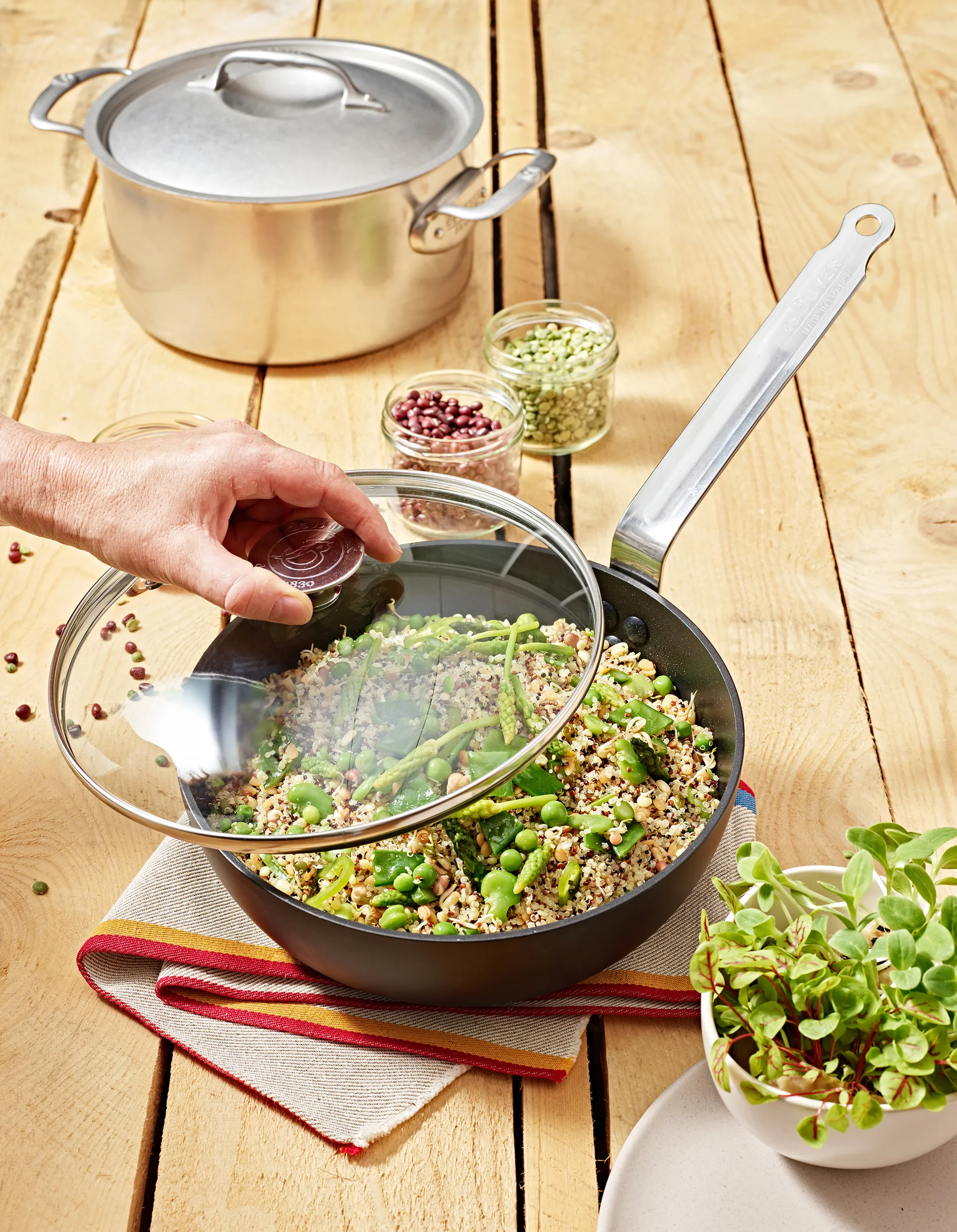 Milady glass lid, Ø 24 cm De Buyer