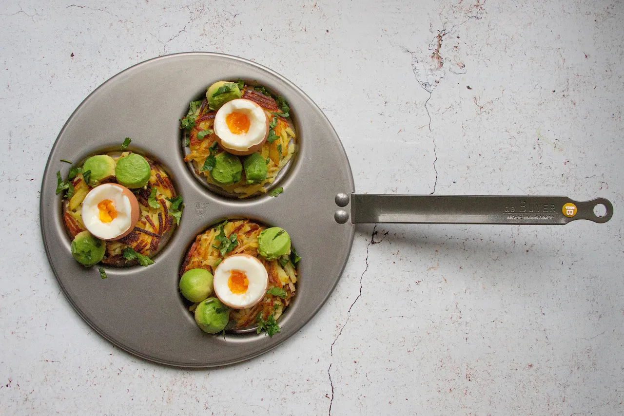 Mineral B τηγάνι για τηγανίτες, 27 cm De Buyer