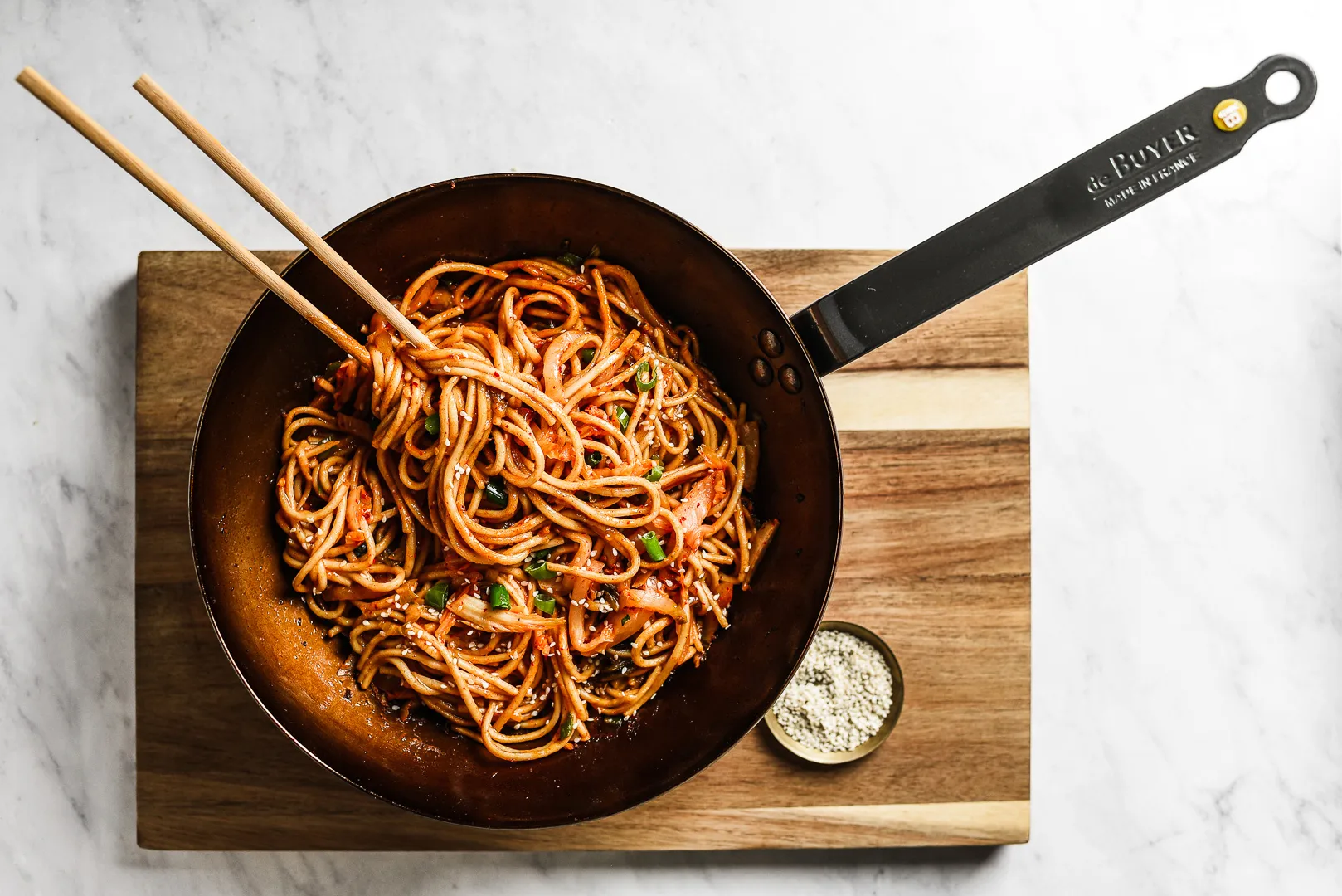 Mineral B γουόκ, 32 cm De Buyer