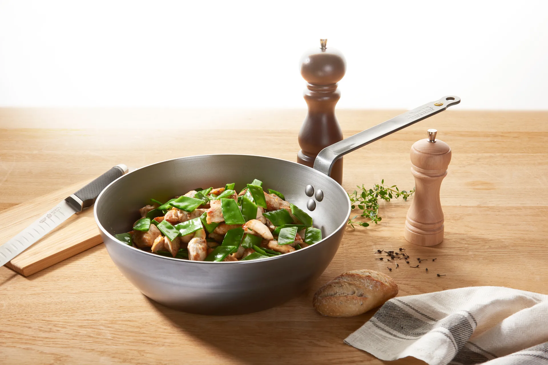 Mineral B Country τηγάνι, 24 cm De Buyer