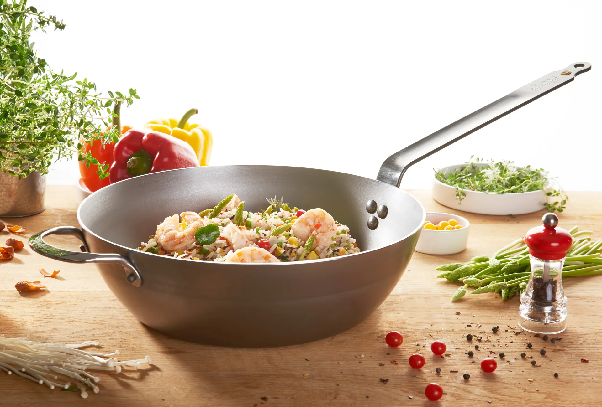 Mineral B Country τηγάνι, 28 cm De Buyer