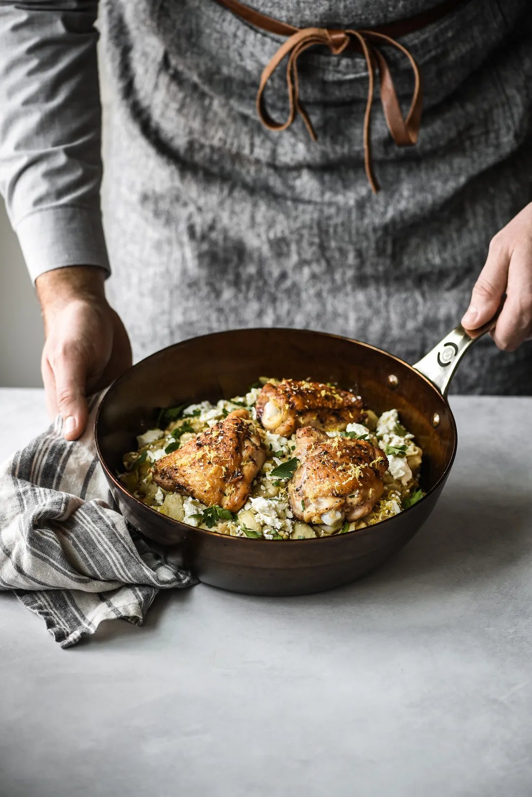 Mineral B Pro τηγάνι για πανάρισμα, 28 cm De Buyer