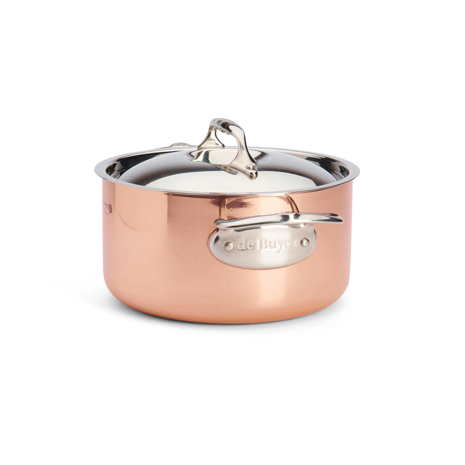 Prima Matera κατσαρόλα με καπάκι για επαγωγική εστία, 20 cm De Buyer