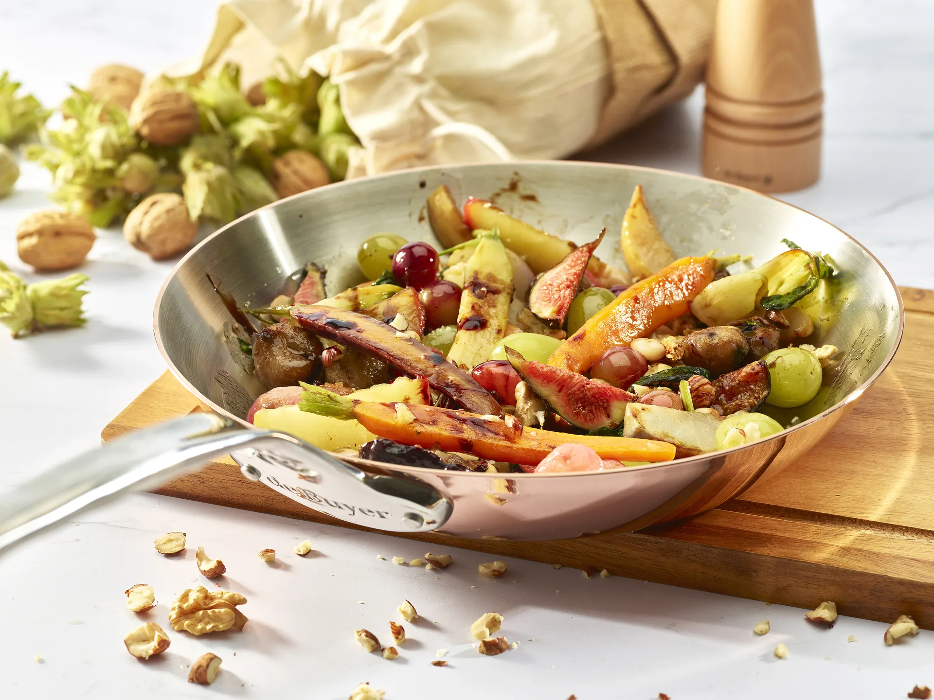 Prima Matera τηγάνι για επαγωγική εστία, 32 cm De Buyer