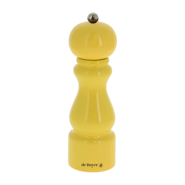 Rumba μύλος αλατιού και πιπεριού κεραμικός 20 cm - Κίτρινο-γυαλιστερό - De Buyer