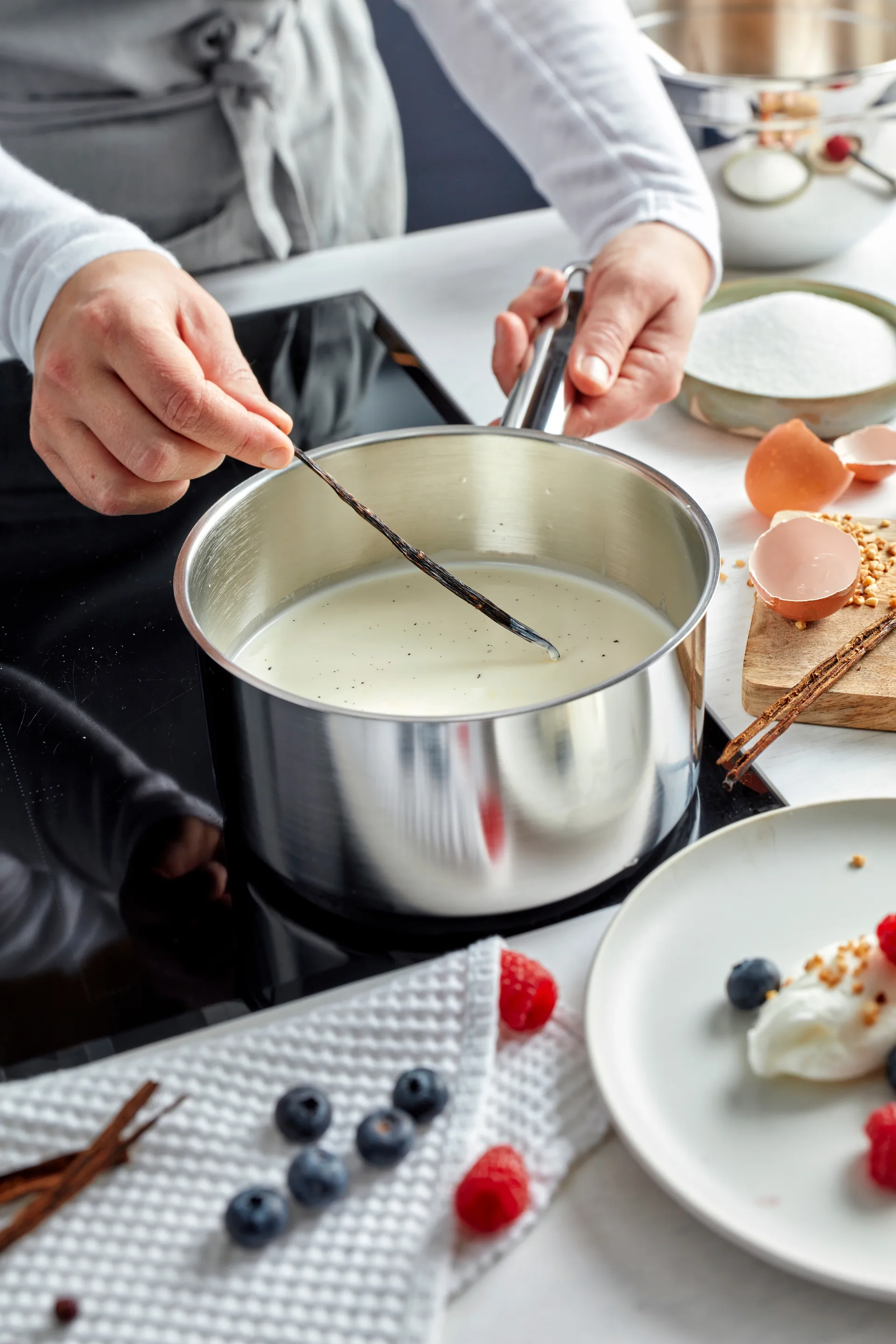 Demeyere Apollo 7 κατσαρόλα ανοξείδωτο ατσάλι., 1 Λ Demeyere