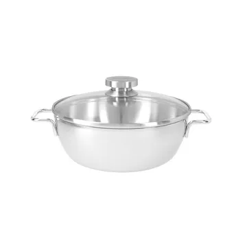 Demeyere Apollo 7 τηγάνι σερβιρίσματος ανοξείδωτο χάλυβα - 3,3 Λ - Demeyere