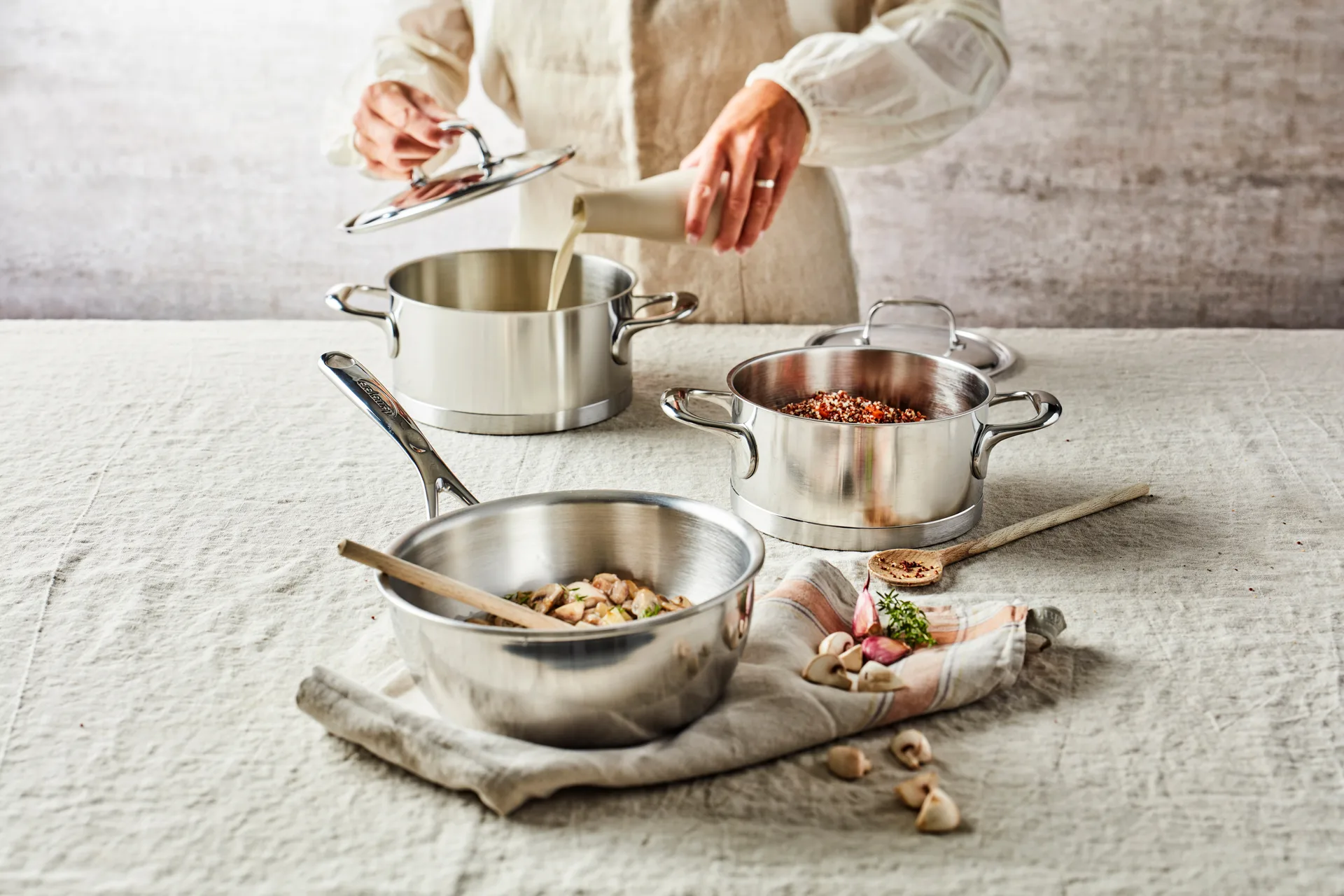 Demeyere Atlantis τηγάνι σοτέ, 2 l Demeyere