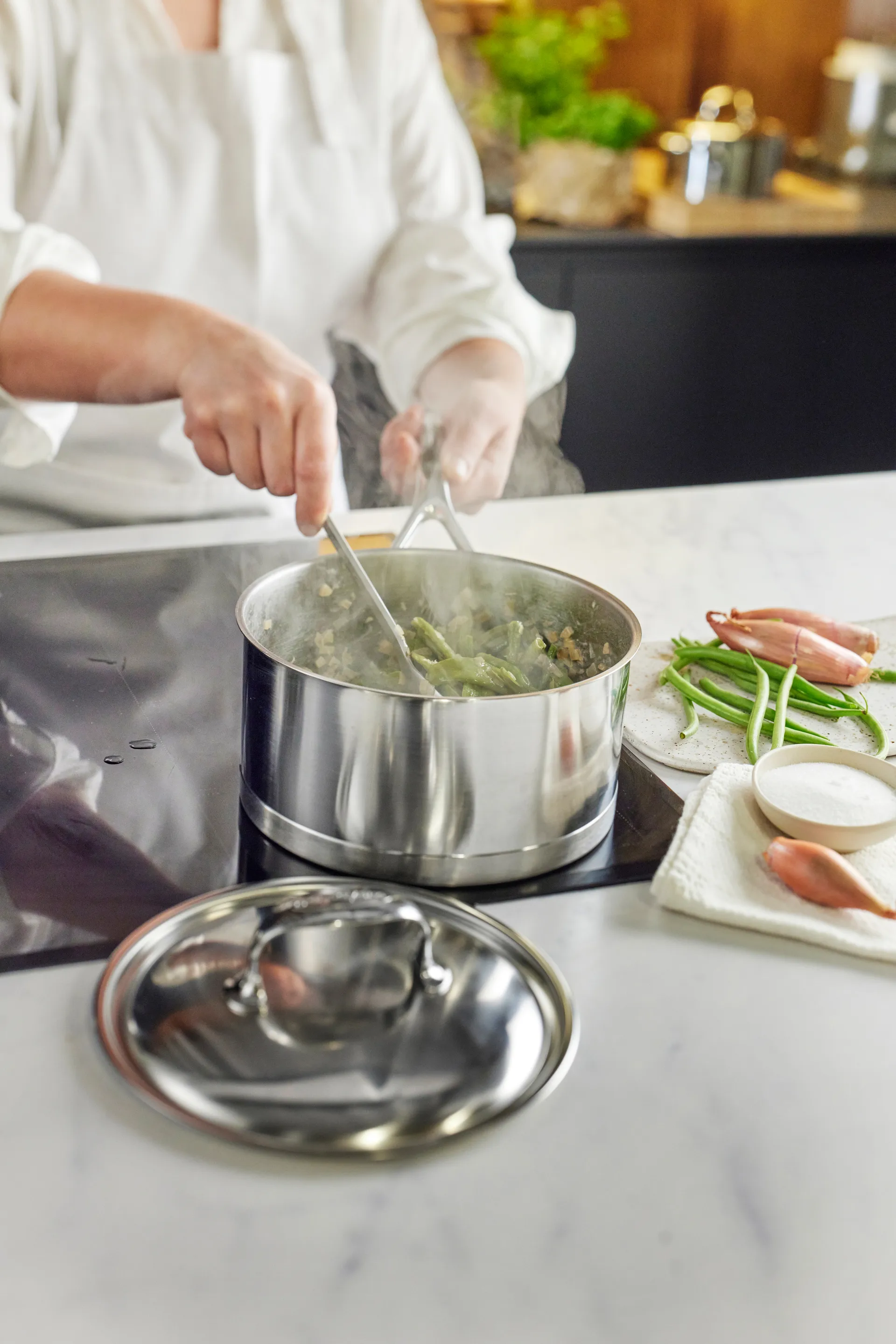 Demeyere Atlantis 7 κατσαρόλα με καπάκι., 2,2 Λ Demeyere