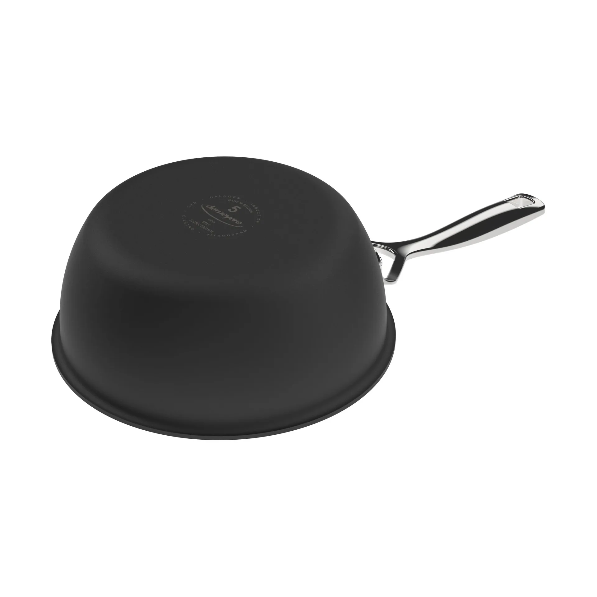 Demeyere Black 5 saute τηγάνι 5-στρώσεων ανοξείδωτο ατσάλι, Ø20 εκ. Demeyere