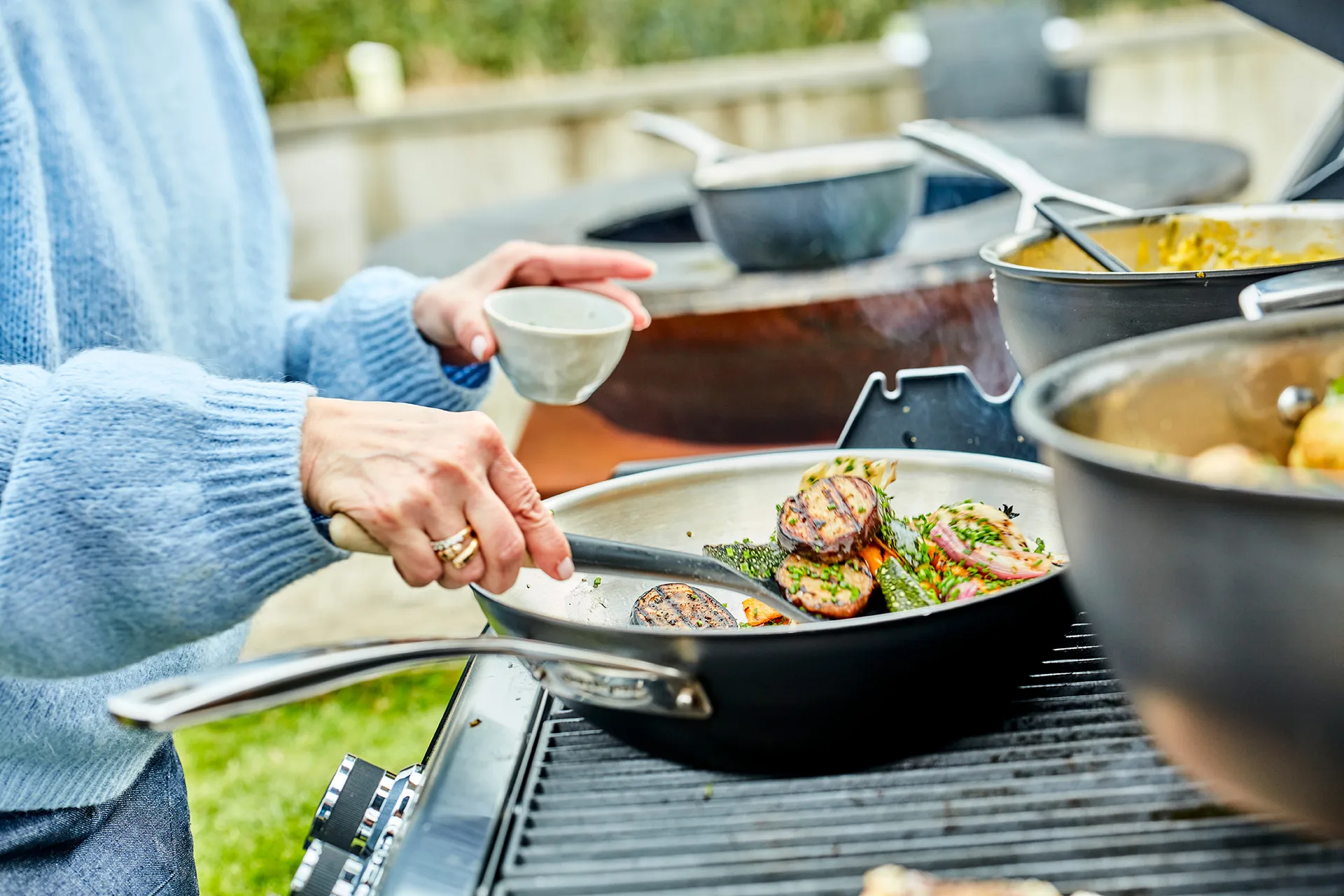 Demeyere Black 5 wok τηγάνι ανοξείδωτο ατσάλι., Ø30 εκ. Demeyere