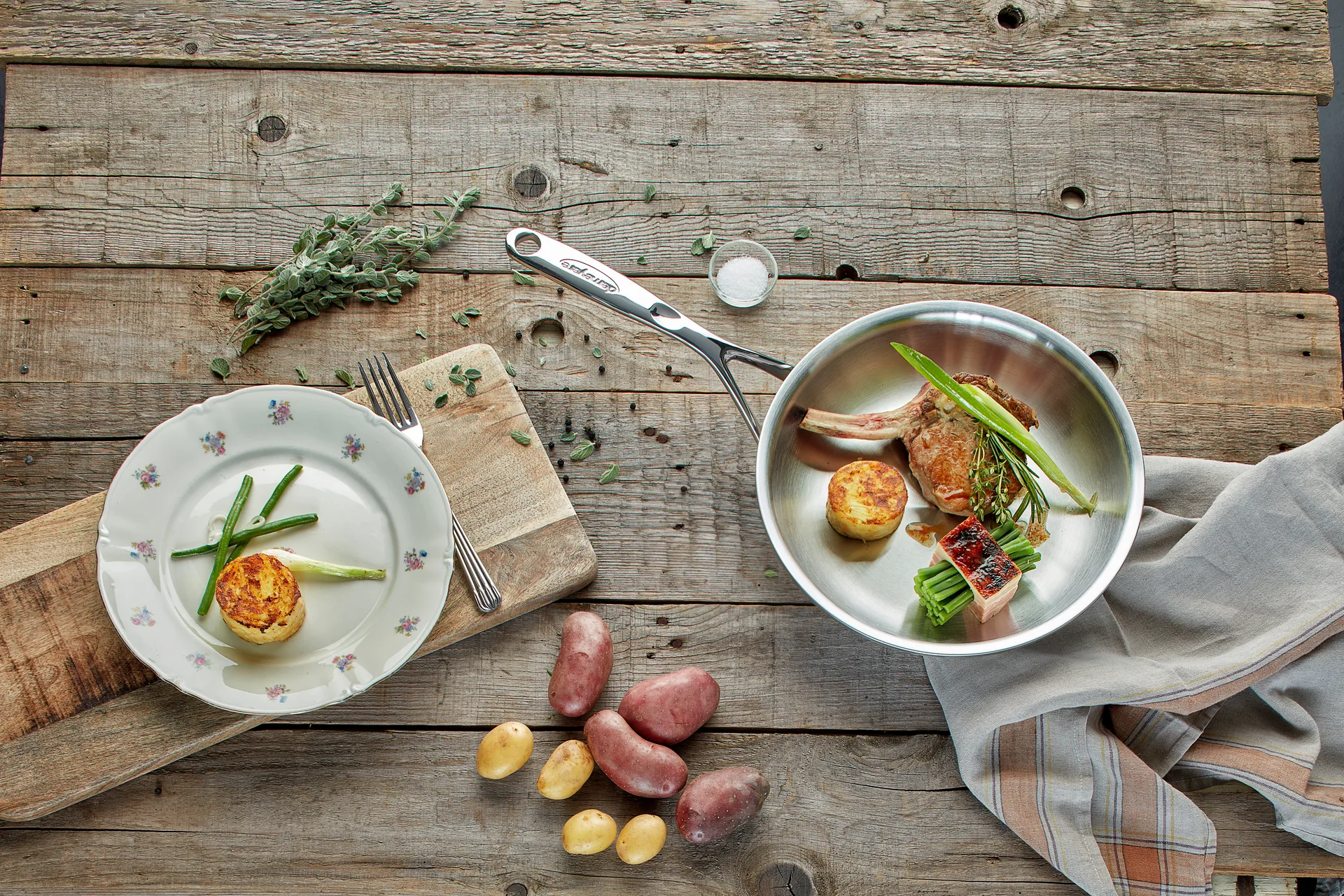 Demeyere Proline τηγάνι, Ø 24 cm Demeyere