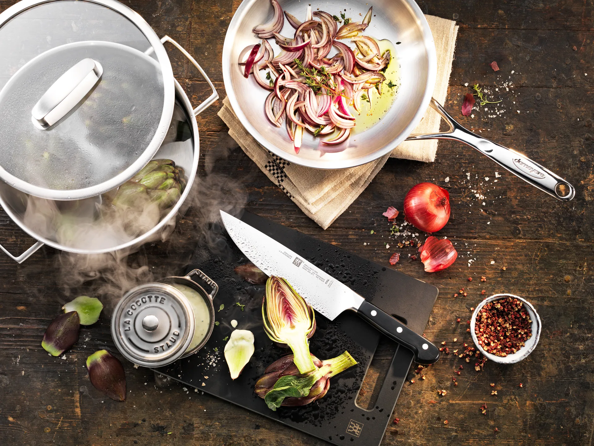 Demeyere Proline τηγάνι, Ø 24 cm Demeyere