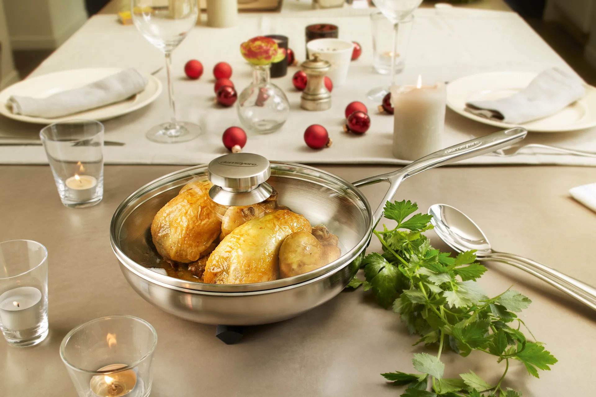 Multiline 7 τηγάνι ανοξείδωτο ατσάλι 7-στρώσεων, Ø20 εκ. Demeyere