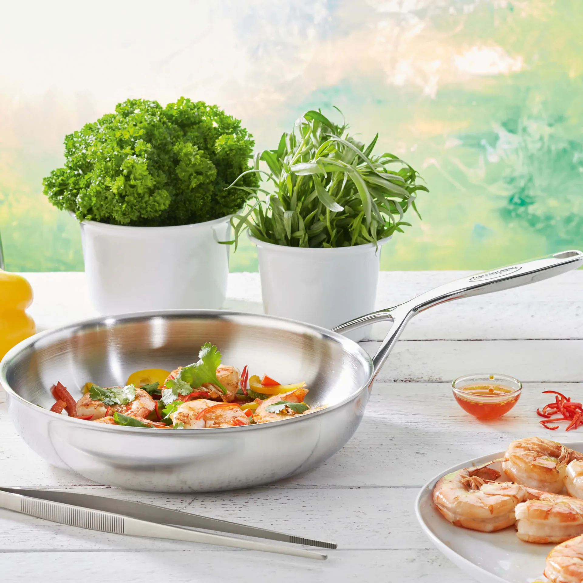 Multiline 7 τηγάνι ανοξείδωτο ατσάλι 7-στρώσεων, Ø24 εκ. Demeyere