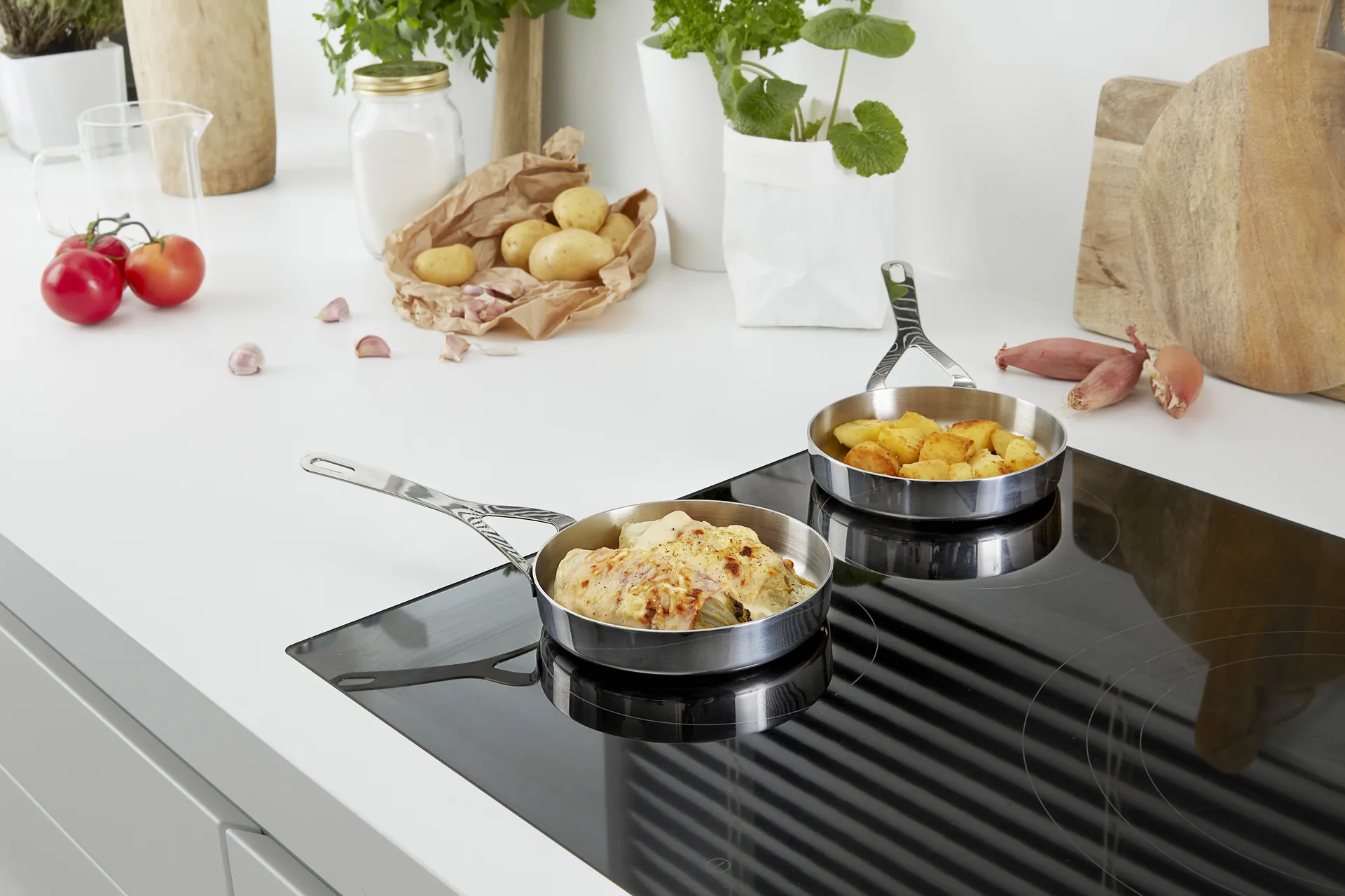 Specialties 3 τηγάνι mini ανοξείδωτο ατσάλι 3-στρώσεων, Ø12 εκ. Demeyere