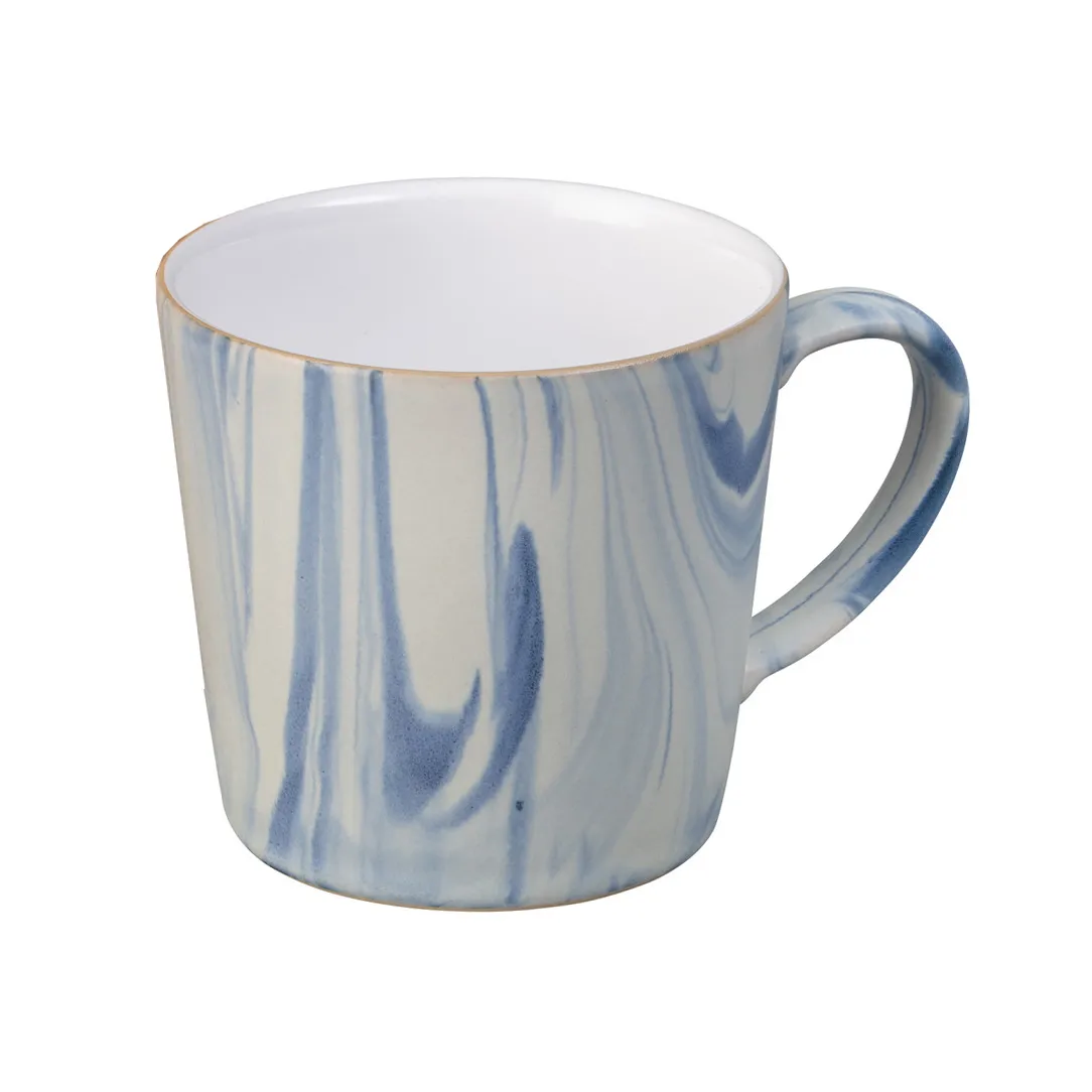 Κούπα Denby με σχήματα μαρμάρου 400 ml, μπλε Denby