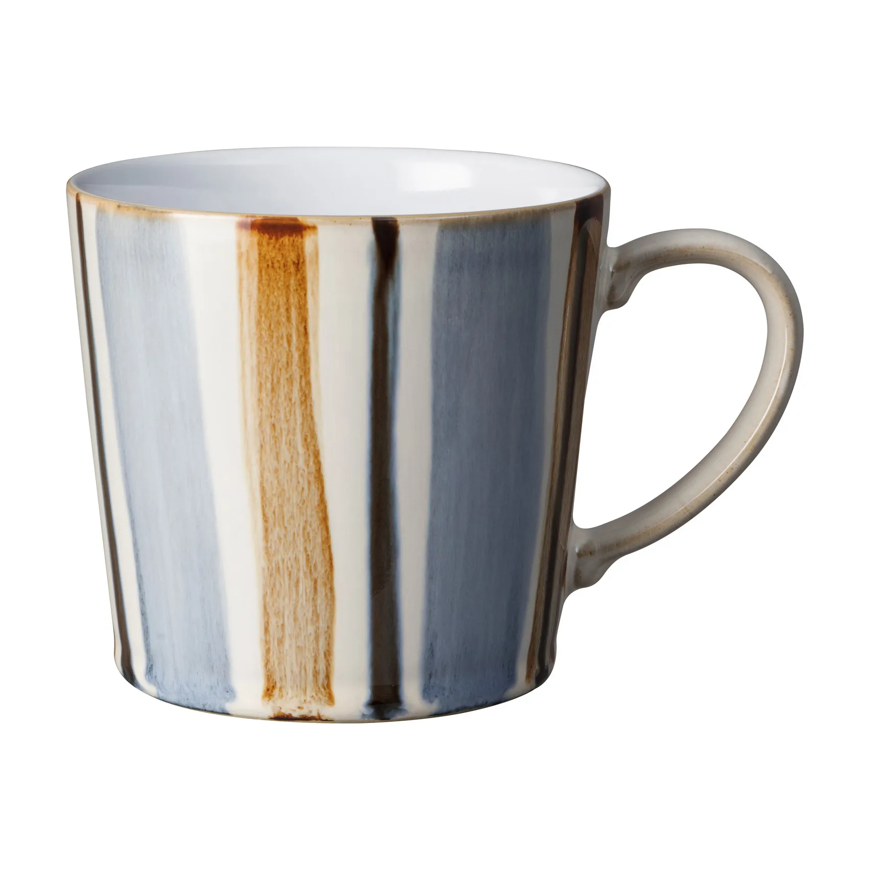 Κούπα Denby με ρίγες 400 ml, καφέ Denby