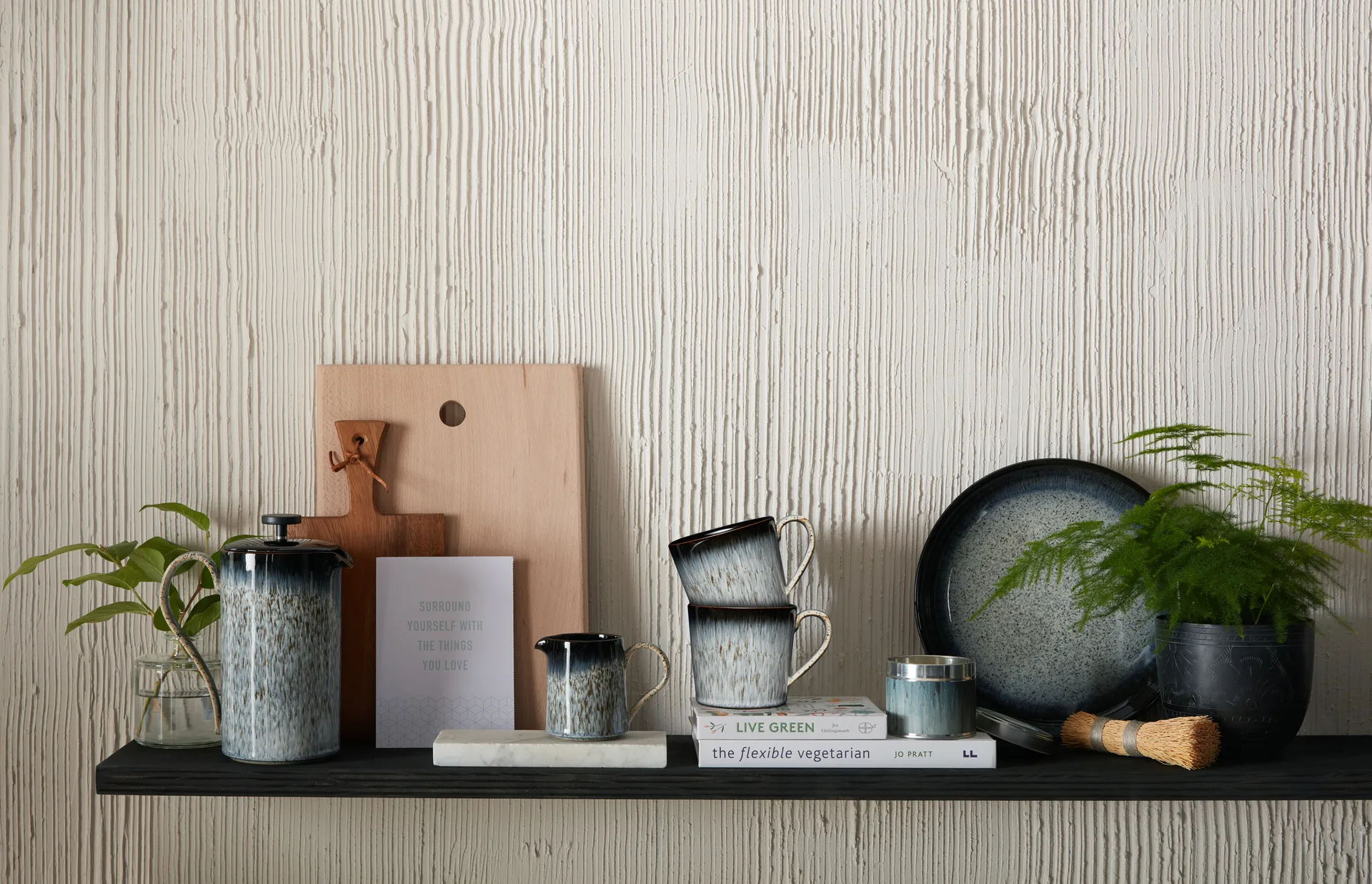 Κούπα ζυθοποιίας Halo 0,2 λίτρων, Μπλε-γκρι-μαύρο Denby