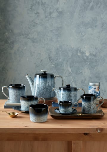 Κούπα καφέ εσπρέσο, Halo, 100 ml - Μπλε-γκρι-μαύρο - Denby
