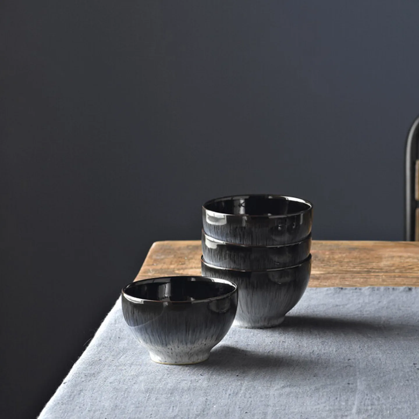 Halo μπολ 10,5 cm, Μπλε-γκρι-μαύρο Denby