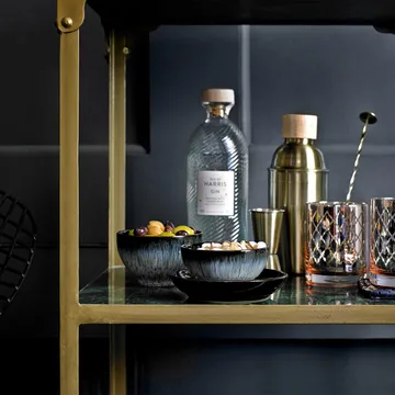 Halo μπολ 10,5 cm - Μπλε-γκρι-μαύρο - Denby