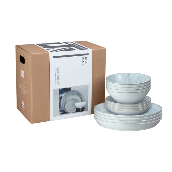 Kiln blue σκεύος σερβιρίσματος - 12 κομμάτια - Denby