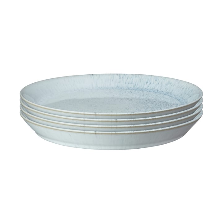 Kiln blue πιάτο 4-pack - Medium, Ø21,5 εκ. - Denby