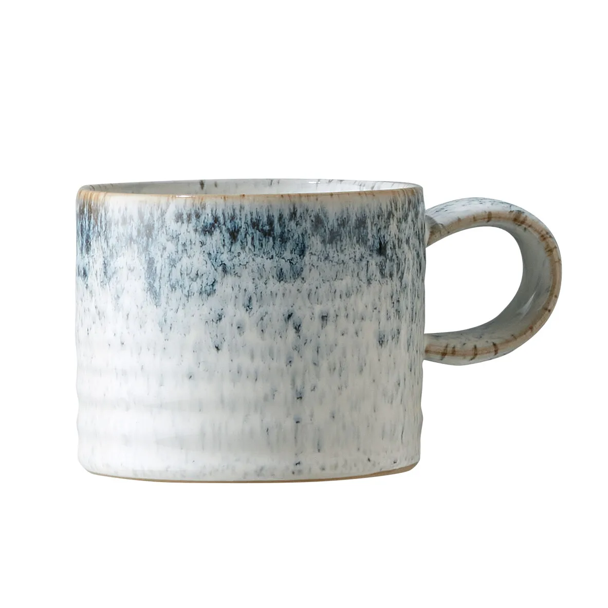 Kiln blue ridged κούπα μικρή, 29,5 cl Denby