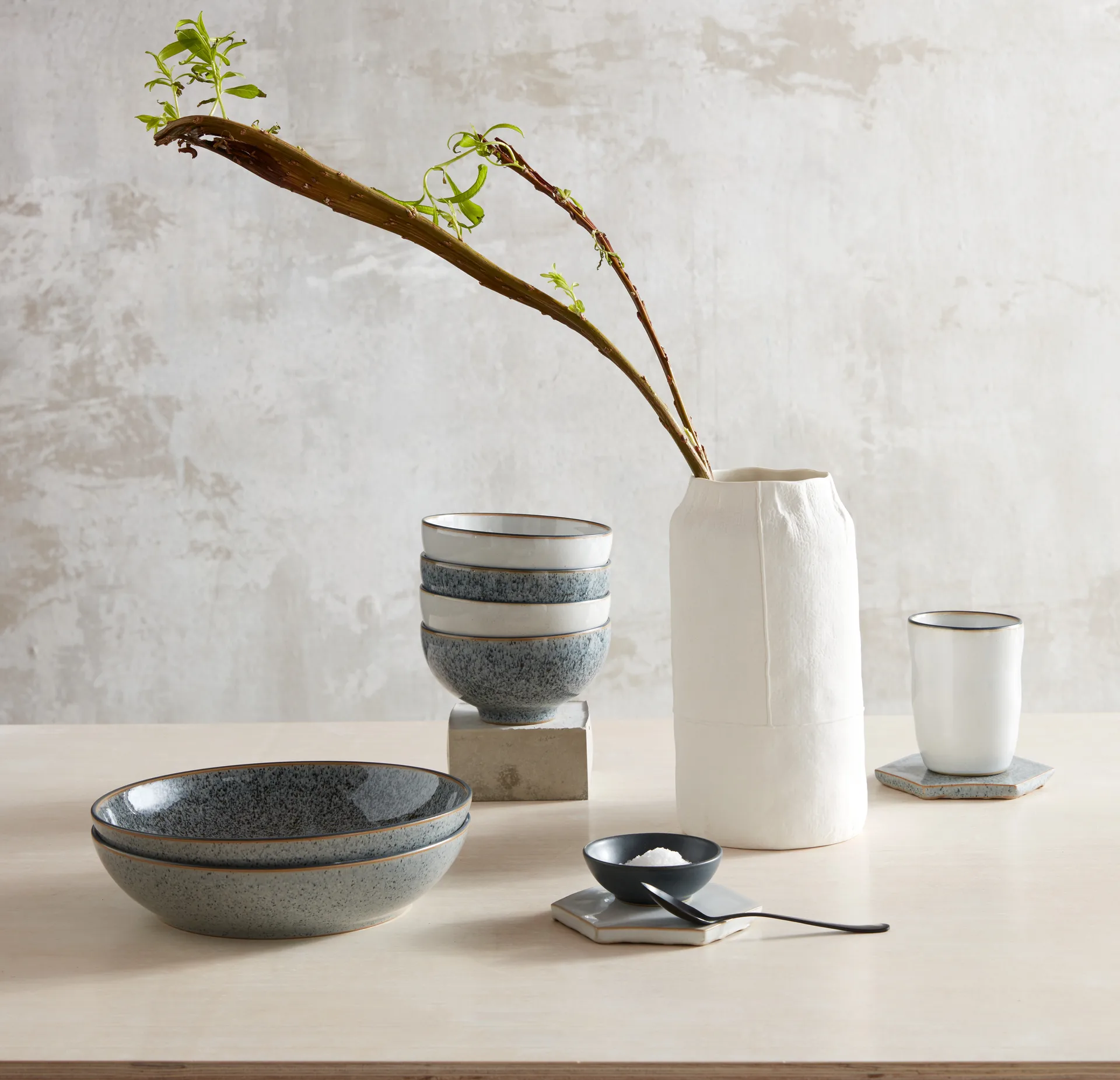 Μπολ ζυμαρικών Studio γκρι 22 εκ, Γρανίτης Denby