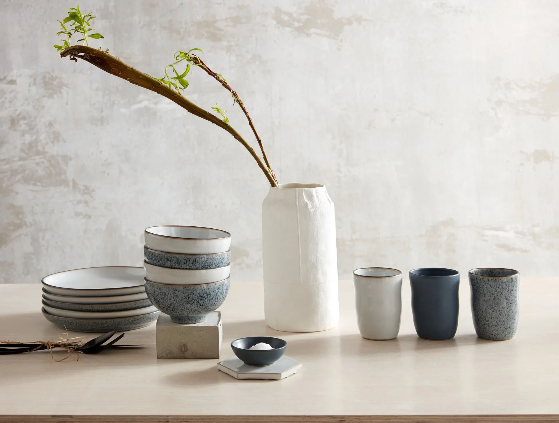 Μπολ ζυμαρικών Studio γκρι 22 εκ, Χαλαζίας Denby