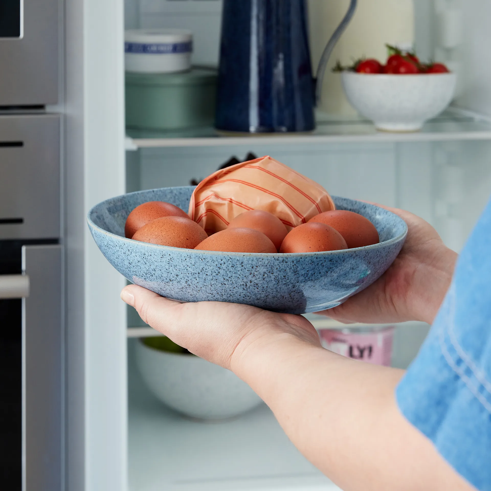 Μπολ ζυμαρικών, Studio Μπλε, 22 εκ, Σκούρο γκρι Denby