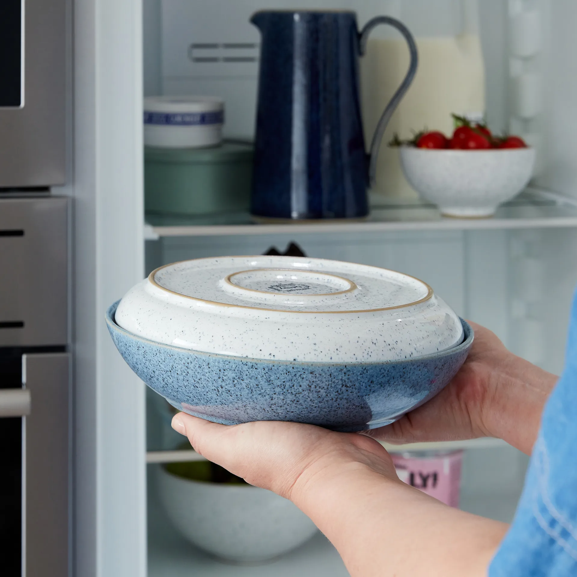 Μπολ ζυμαρικών, Studio Μπλε, 22 εκ, Σκούρο γκρι Denby