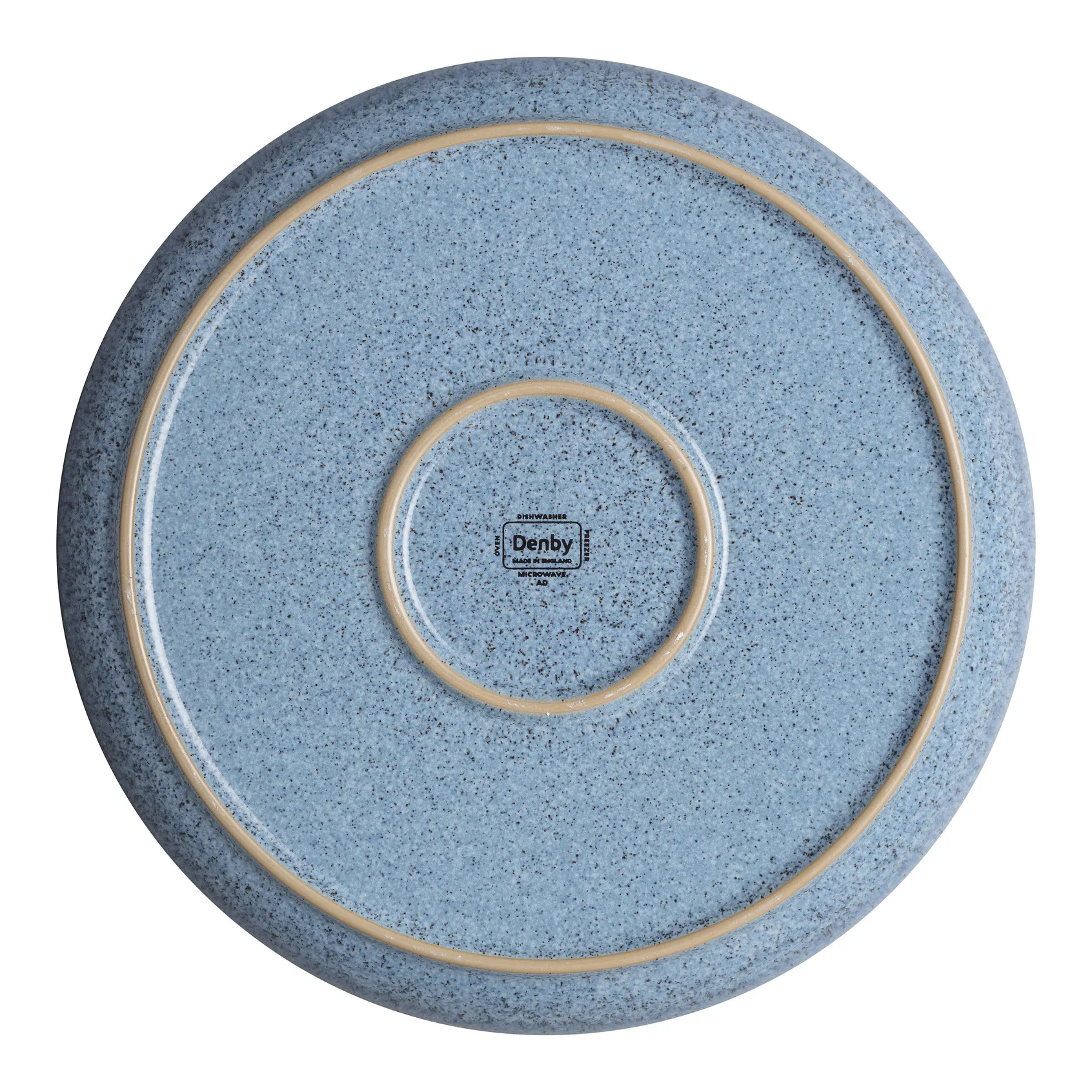 Μπλε ρηχό πιάτο Studio 26 εκ, Σκούρο γκρι Denby