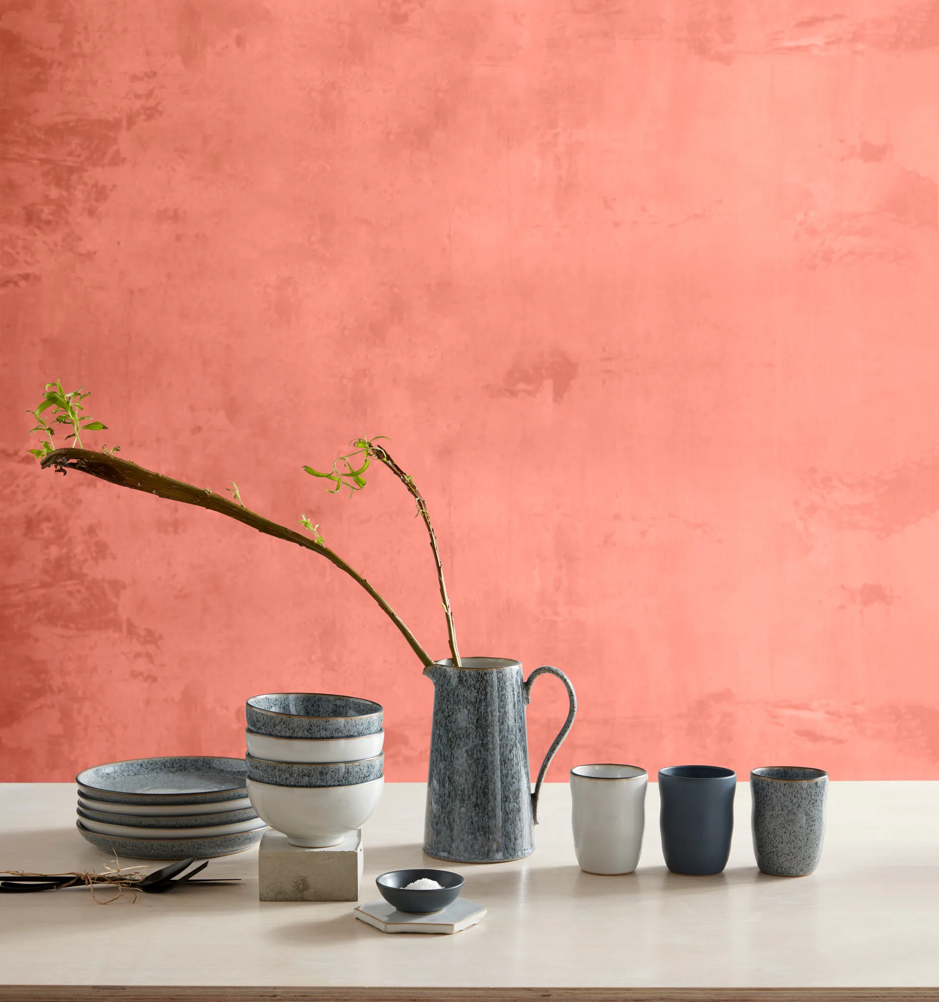 Κούπα χωρίς χερούλι, Studio Γκρι, 275 ml, Γρανίτης Denby