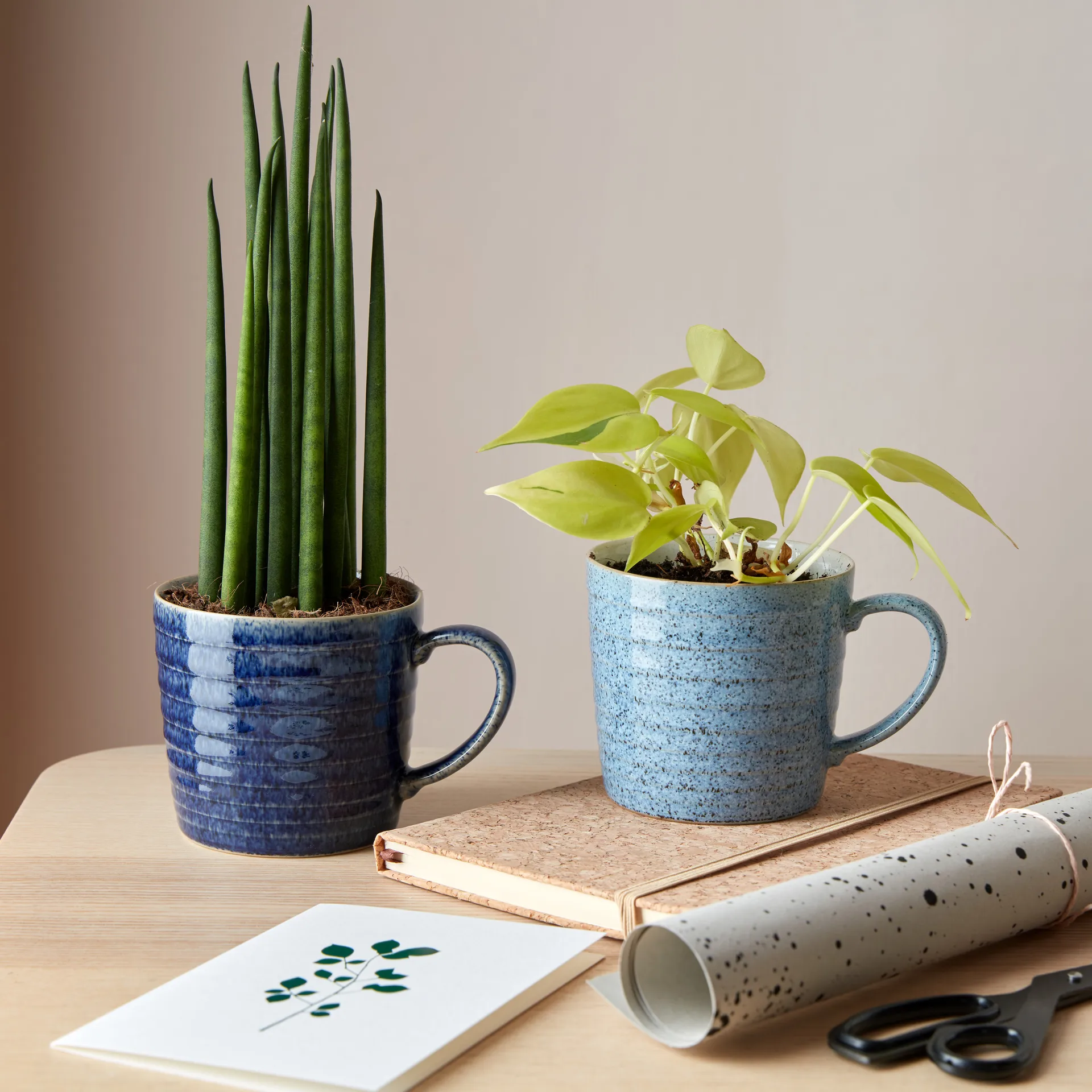 Κούπα με αυλακώσεις, Studio Μπλε, 400 ml, κοβάλτιο-χαλίκι Denby