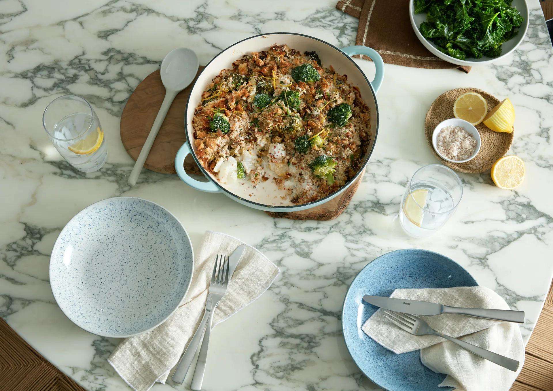 Studio Blue μπολ 20.5 cm, Χαλίκι Denby