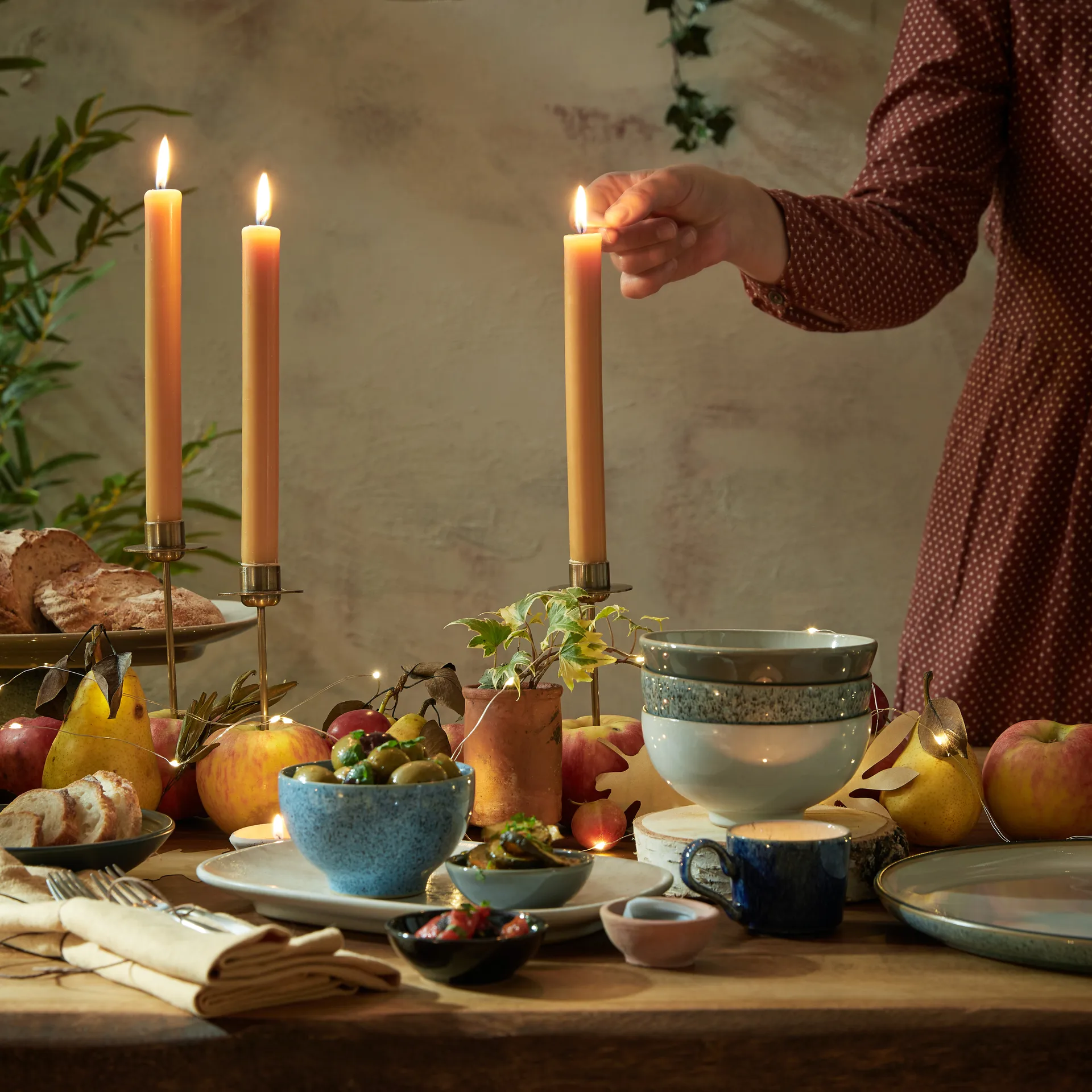 Μπολ νουντλς Studio Grey 17,5 εκ, Γρανίτης Denby