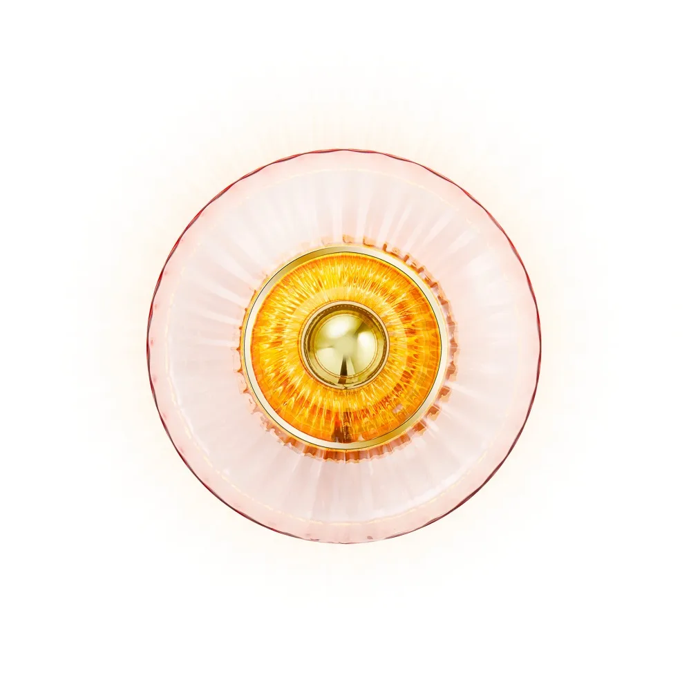 New Wave Optic επιτοίχιο φωτιστικό Ø26 εκ., Ροζ Design By Us