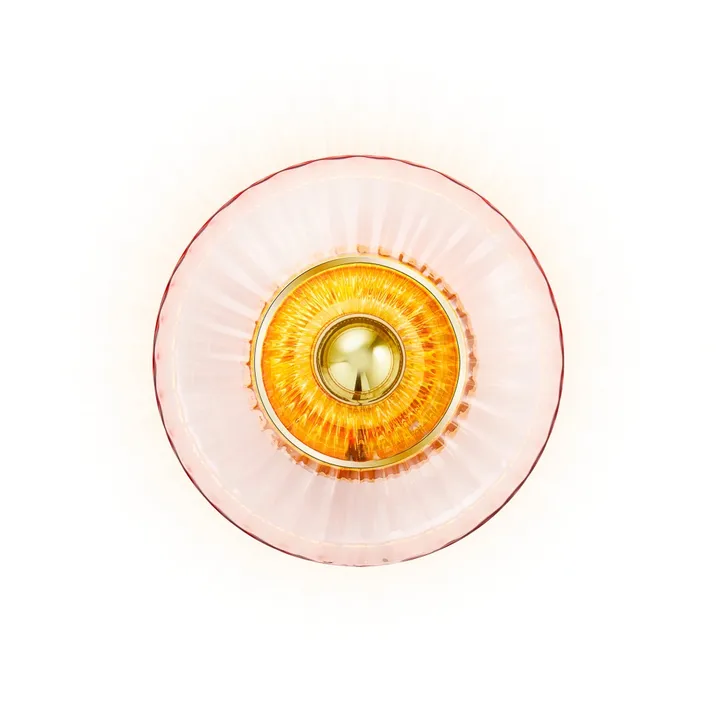 New Wave Optic επιτοίχιο φωτιστικό Ø26 εκ. - Ροζ - Design By Us
