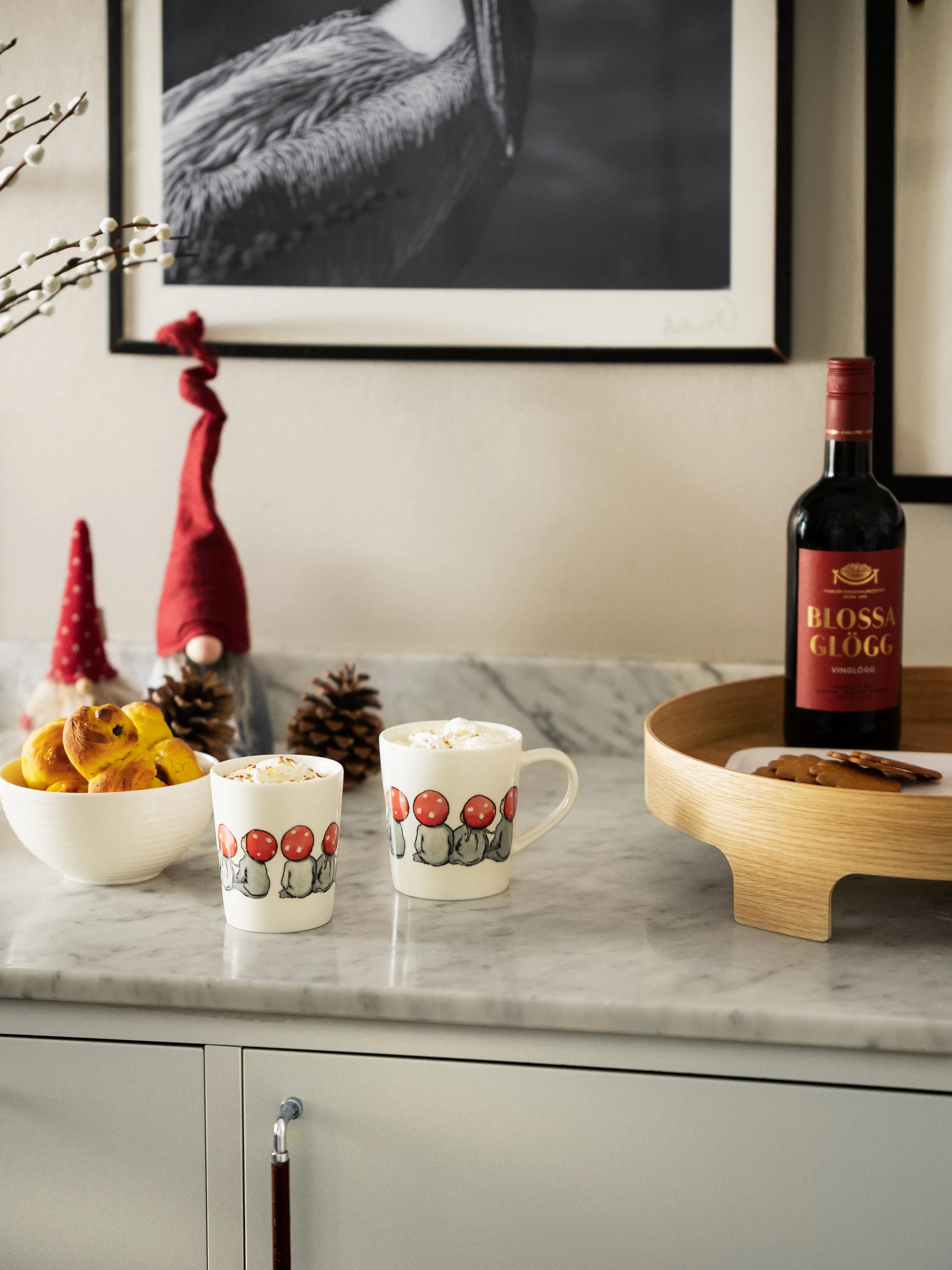 Κούπα, παιδιά του δάσους, 280 ml, Λευκό Design House Stockholm