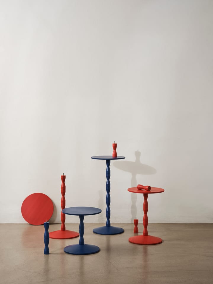 Τραπέζι με κεντρική βάση Ø31x67,5 εκ, Κόκκινο Design House Stockholm