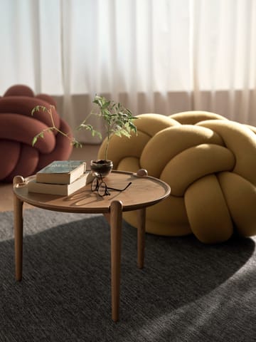 Aria τραπεζάκι καφέ χαμηλό 37 cm - Βελανιδιά - Design House Stockholm