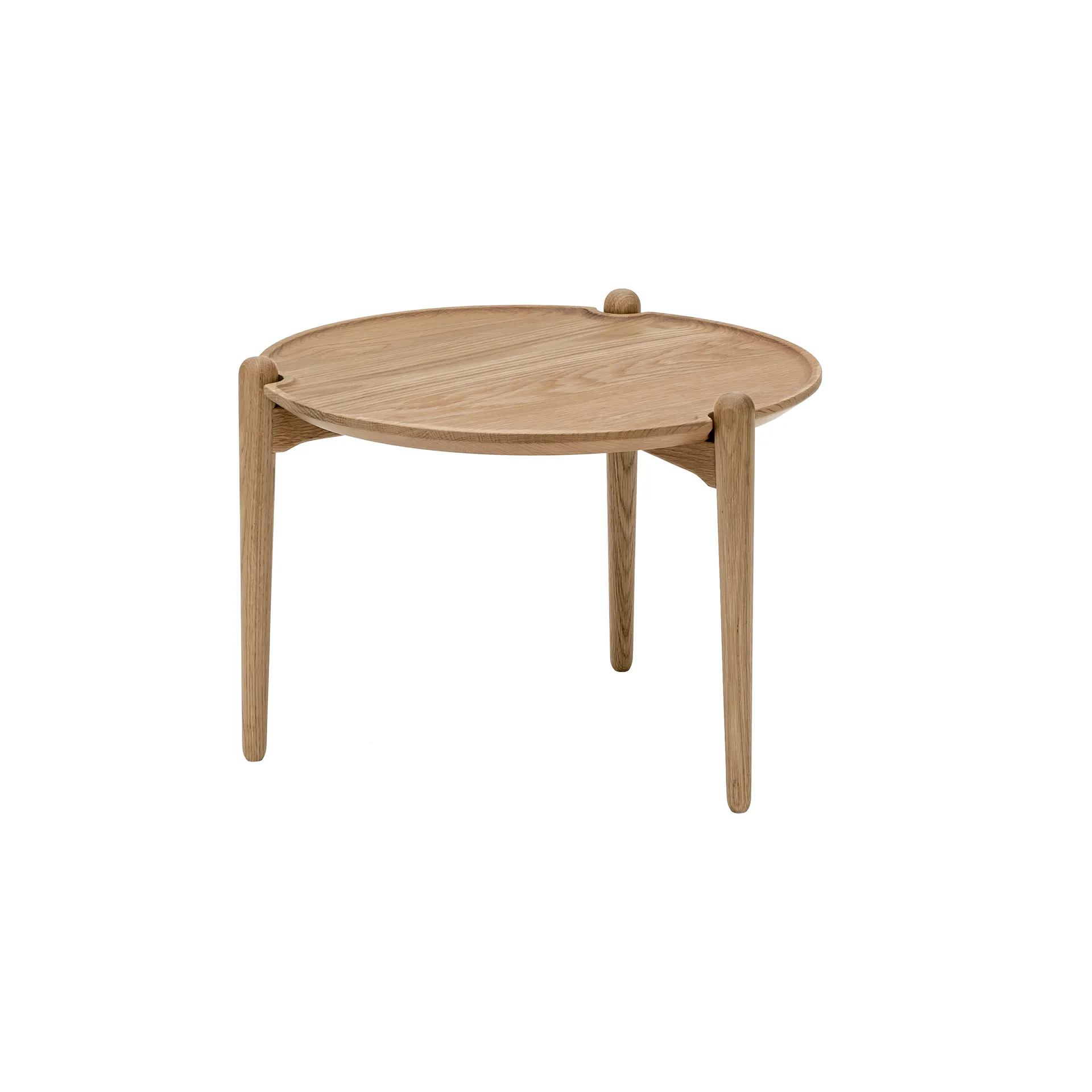 Aria τραπεζάκι σαλονιού, Βελανιδιά, Ø50x37 cm Design House Stockholm