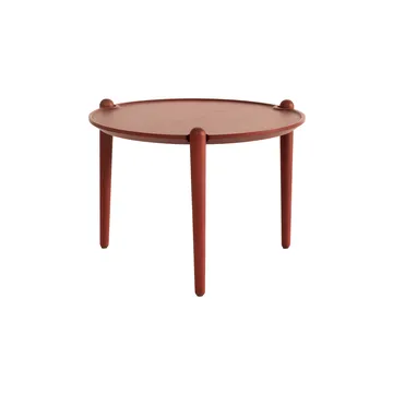 Aria τραπεζάκι σαλονιού - Κόκκινο, Ø50x37 εκ. - Design House Stockholm