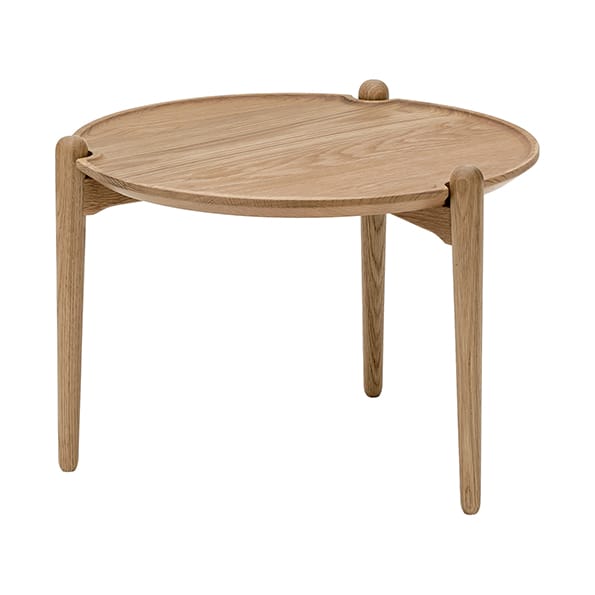 Aria τραπεζάκι σαλονιού Ø90 cm - Δρυς 30 εκ - Design House Stockholm
