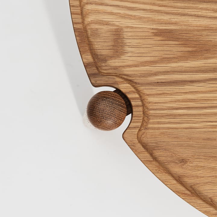 Aria τραπεζάκι σαλονιού Ø90 cm, Δρυς 30 εκ Design House Stockholm