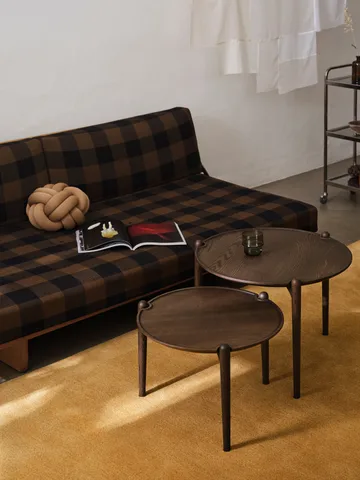 Aria τραπεζάκι σαλονιού - Dark oak, Ø50x37 cm - Design House Stockholm