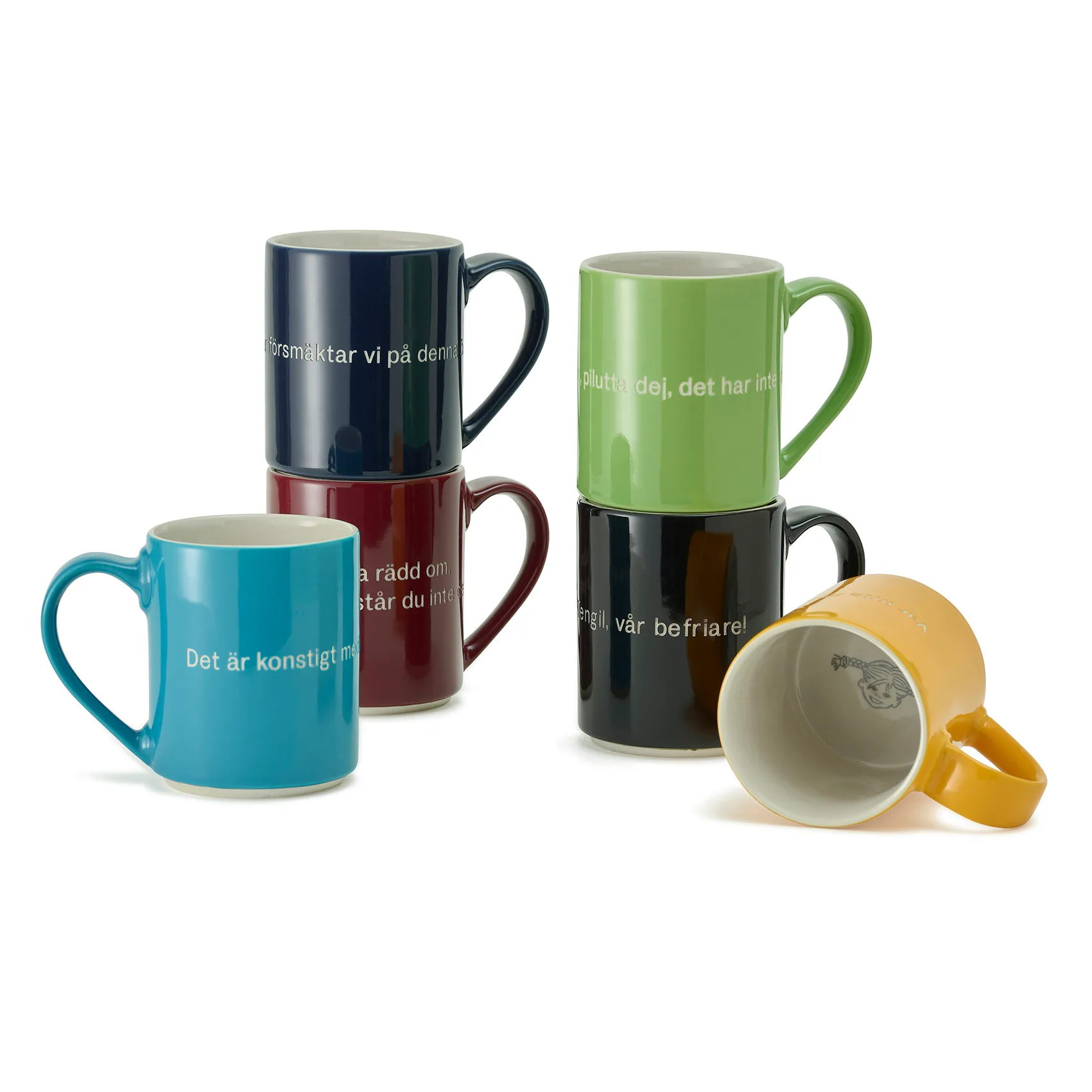 Astrid Lindgren κούπα 'All makt åt Tengil', Σουηδικό κείμενο Design House Stockholm